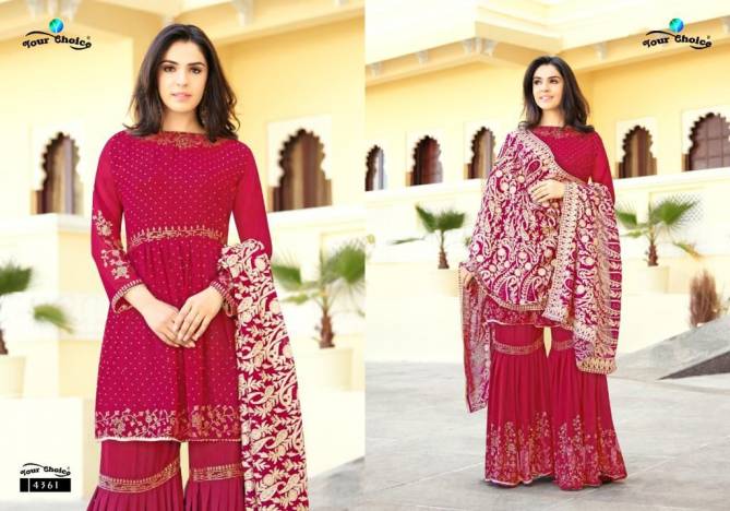 Nazakat 2 Heavy Wedding Wear Designer Fancy Georgette Latest Salwar Suit Collection